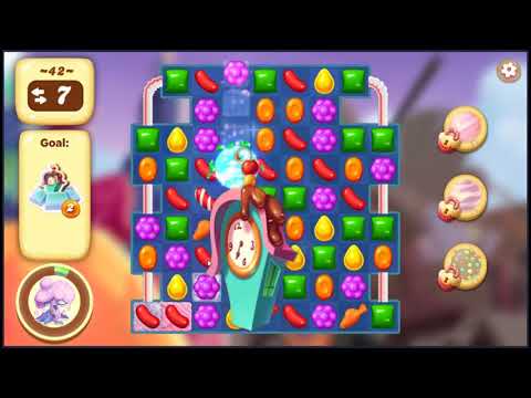 Candy Crush Tales Level 42 - NO BOOSTERS + FULL STORY + NO ADS 📖 | SKILLGAMING ✔️
