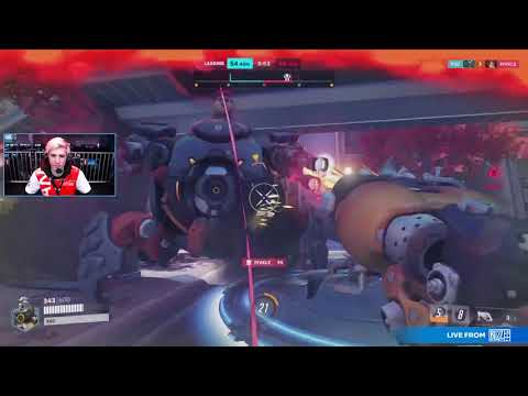 Overwatch 2 xQc Playing Roadhog Against Seagull -The Push Mode-