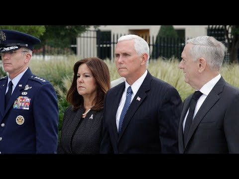 Pence speaks at 9 11 observance at the Pentagon