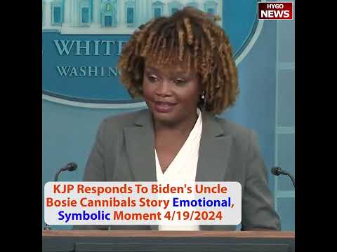 KJP Please Don't Joke About Biden Uncle at New Guinea, Emotional, Symbolic Moment