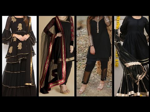 #Black #dress #design #latest2020 Black dresses design | latest black dresses 2020 | Afshan  tariq