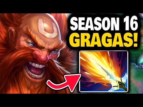HOW to GRAGAS Jungle in SEASON 16!!!