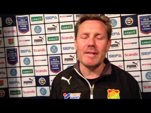 Intervju med Thomas Askebrand efter förlusten mot LSK