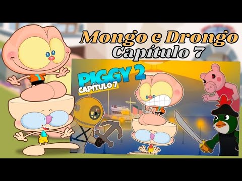 Mongo e Drongo em Piggy Book 2 - Capítulo 7 - Piggy do Roblox (REACT)
