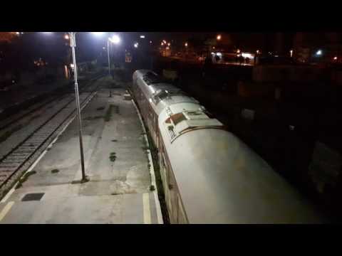 AEG DMU OSE train in Athens railway station