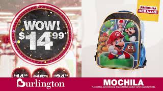 Burlington ¡ADIVINA EL PRECIO para el REGRESO ESCOLAR!