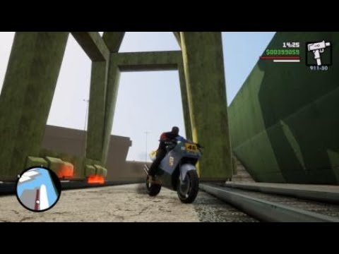 GTA San Andreas Definitive Edition - Bike or Biker Trophy (First Attempt)