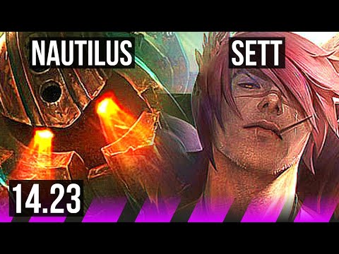 NAUTILUS & Corki vs SETT & Smolder (SUP) | KR Master | 14.23