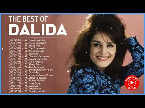 Les plus grands succès de Dalida – Dalida Best Songs – Dalida Greatest Hits Full Album