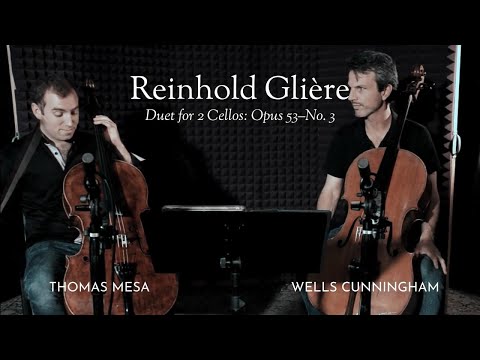 Reinhold Glière: Duet for 2 Cellos #3