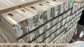 MÁY CNC 4 Trục 16 Dao Woodmaster Đa dụng phay khoan - Làm Mộng Âm Dương Kẹp Servo Xuay đa điểm