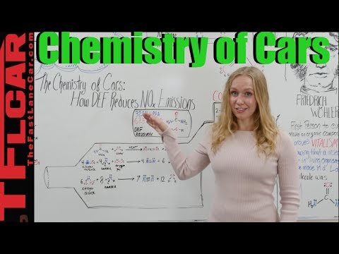 How Does DEF (Diesel Exhaust ) Fluid Work & Is it Really Pee? The Chemistry of Cars Ep. 1