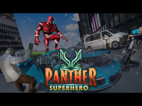 Panther Superhero Crime City Rescue Mission Game