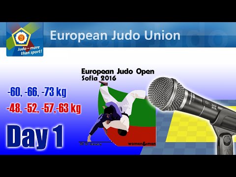 European Judo Open 2016 - Sofia (BUL) - Day 1