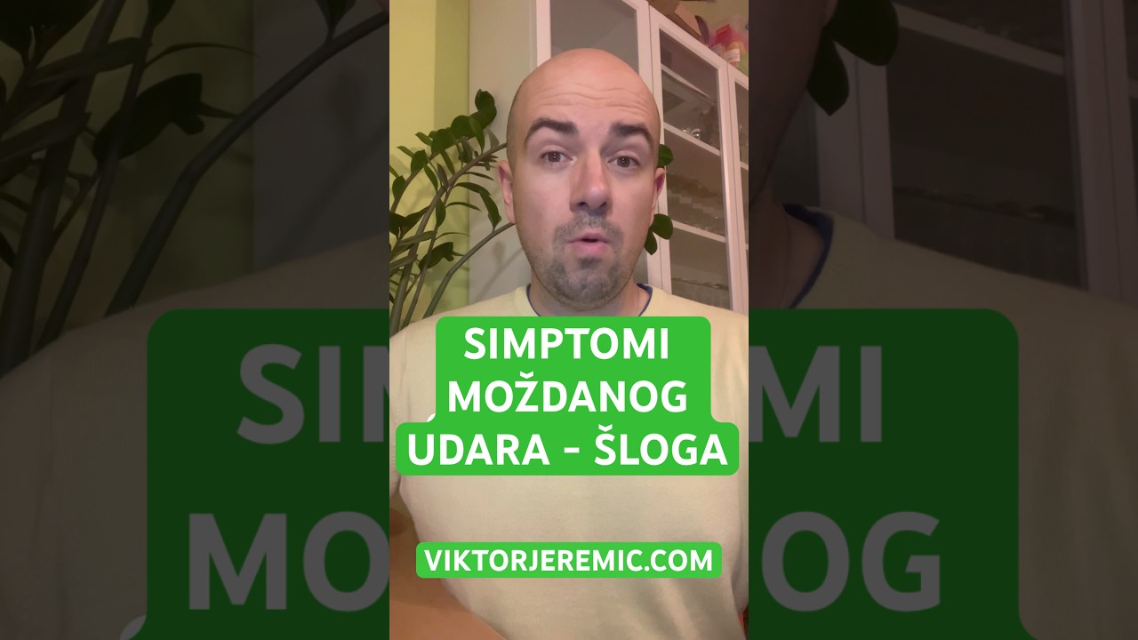 Prepoznaj moždani udar - šlog na vreme