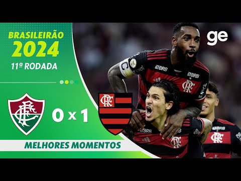 FLUMINENSE 0 X 1 FLAMENGO | BEST MOMENTS | 11TH ROUND OF THE BRASILEIRÃO