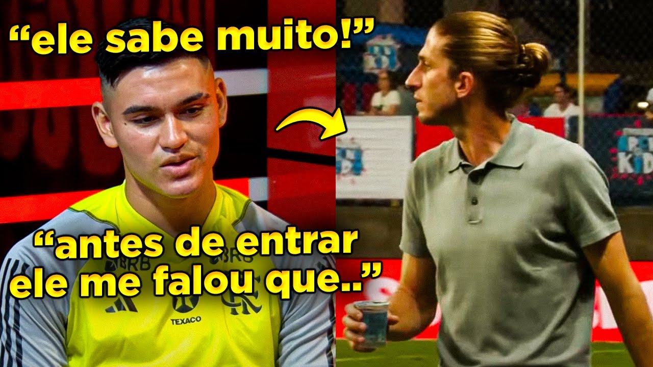 🔴ALCARAZ ABRIU O CORAÇÃO SOBRE FILIPE LUIS E MANDOU A REAL SOBRE TRABALHO DO NOVO TREINADOR!