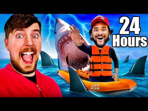 @MrBeast challenged me to survive 24 hours In middle of the ocean