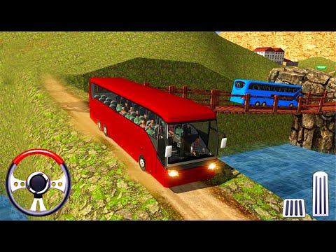 Bus Games Uphill Offroad Bus Driving Simulator #2 - Android GamePlay