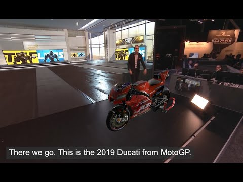 Behind the scenes of the Big AR Sports Show at #IBC2019