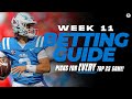 College Football Week 11 Betting Guide: FREE PICKS for every ranked game | CBS Sports HQ