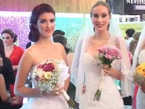 Aplauzzo 09-04-2014 - Igor Gonçalves - Nivia Miranda em Encontro de Noivas - Rick Centro de Beleza