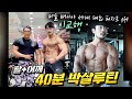 [어깨] 🏋머슬매니아 피지크 빛나는 1위! 이교행 선수와 팔,어깨 무기징역에 갇혀버리다