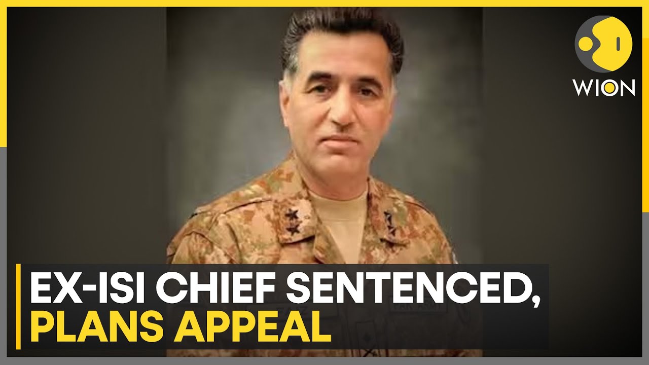 Pakistan Army Jails Former ISI Chief, Linked to Imran Khan | WION