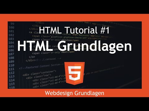 HTML lernen für Anfänger | Tutorial und Grundlagen Teil 1