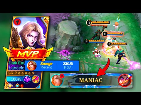 23Kill💀Savage🔥Aggressive and Fast Hand Top Global Lancelot