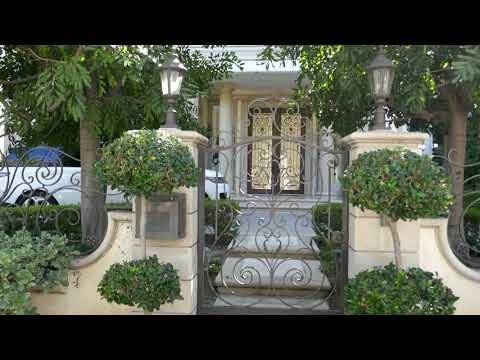 Actor Georges Metaxa & Connie Boswell Former Home House Beverly Hills California USA September 2021