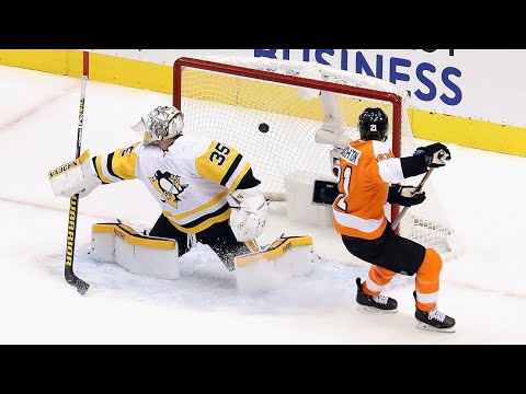 Laughton wins exhibition for Flyers in OT