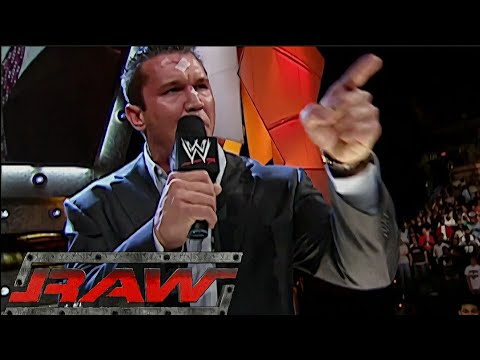 Randy Orton, Evolution & Eric Bichoff Segment After New Year's Revolution RAW Jan 10,2005