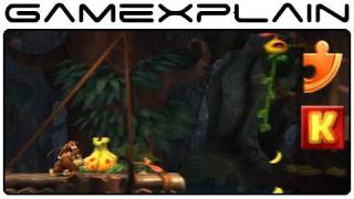 Donkey Kong Country Returns: 5-7 Wigglevine Wonders (Puzzle Pieces, KONG Letters Guide, Walkthrough)