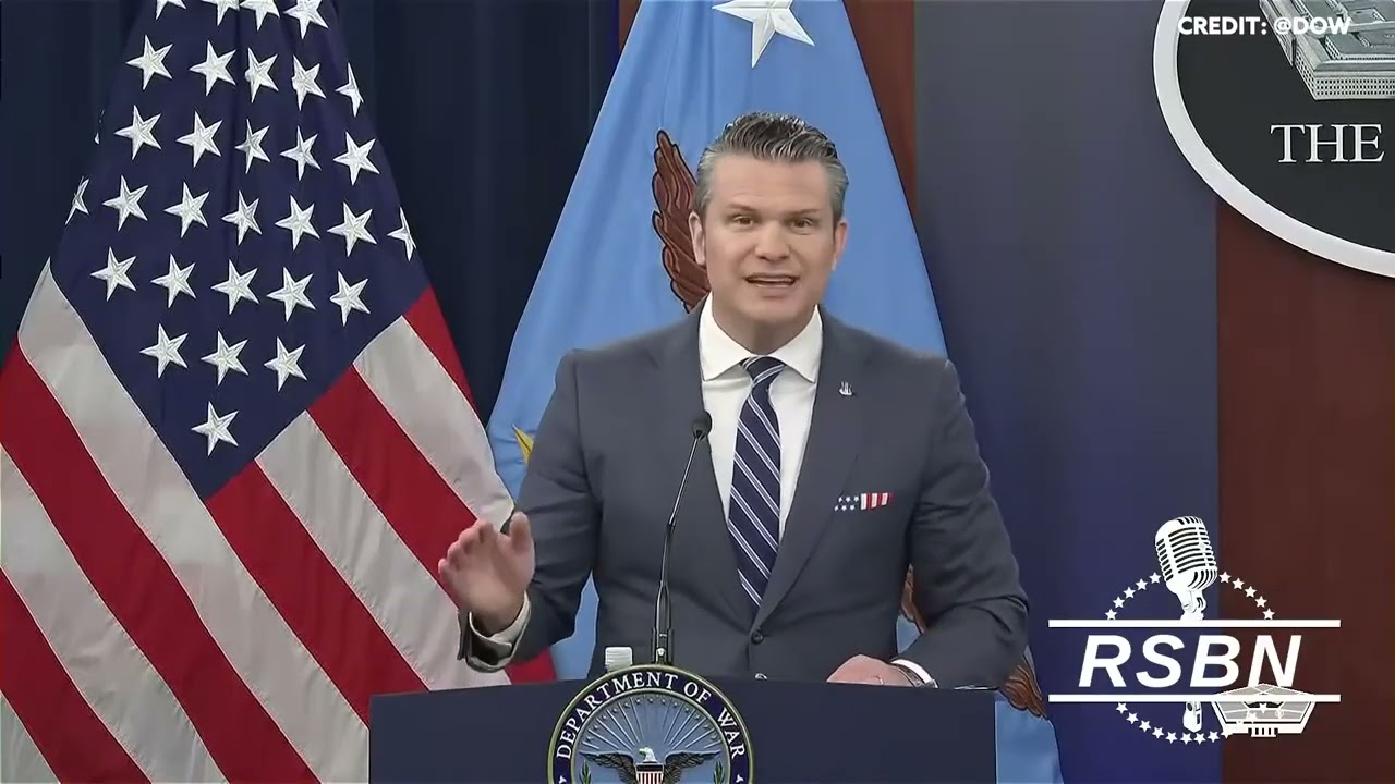 FULL EVENT: Pete Hegseth, Gen. Caine, and Adm. Cooper Deliver a Deep Dive into Epic Fury - 04/16/26