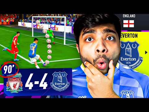 BEAT LIVERPOOL = REACH UCL FINAL!!🤩 - FIFA 22 EVERTON CAREER MODE EP25
