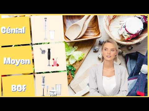 Meilleur mixeur plongeant 2025 : mon top 3 après tests