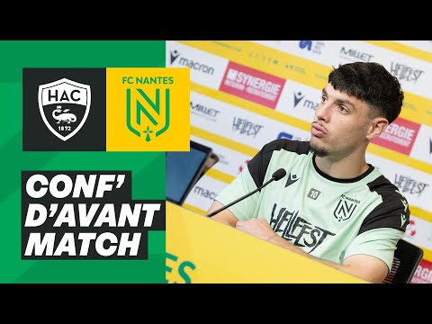 🎥🎙️ [J12] Matthis Abline avant Le Havre AC - FC Nantes