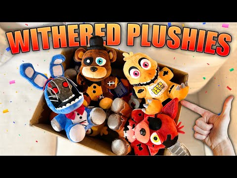 FNAF WITHERED PLUSH WAVE IS HERE! | Plush Review