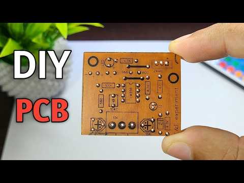 How to make your own pcb board at home