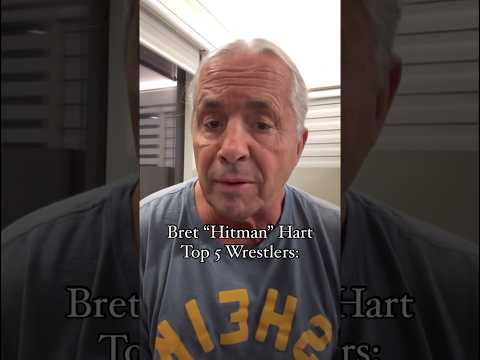 Bret Hart on his personal Top 5 Wrestlers! 💕