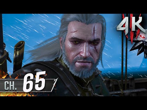 The Witcher 3: Wild Hunt [4K/60fps] (100%, Death March!) Walkthrough Part 65 - Destination: Skellige