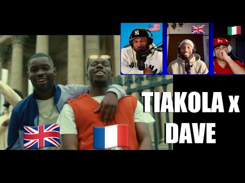 American 🇺🇸 x Londoner 🇬🇧 & Italian 🇮🇹 React to Tiakola x Dave - Meridian (Clip Officiel)