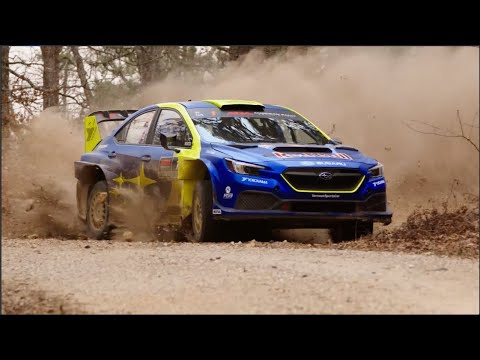 Subaru WRX Rally Car Battles the Elements at 100 Acre Wood Rally | Brandon Semenuk vs the Field