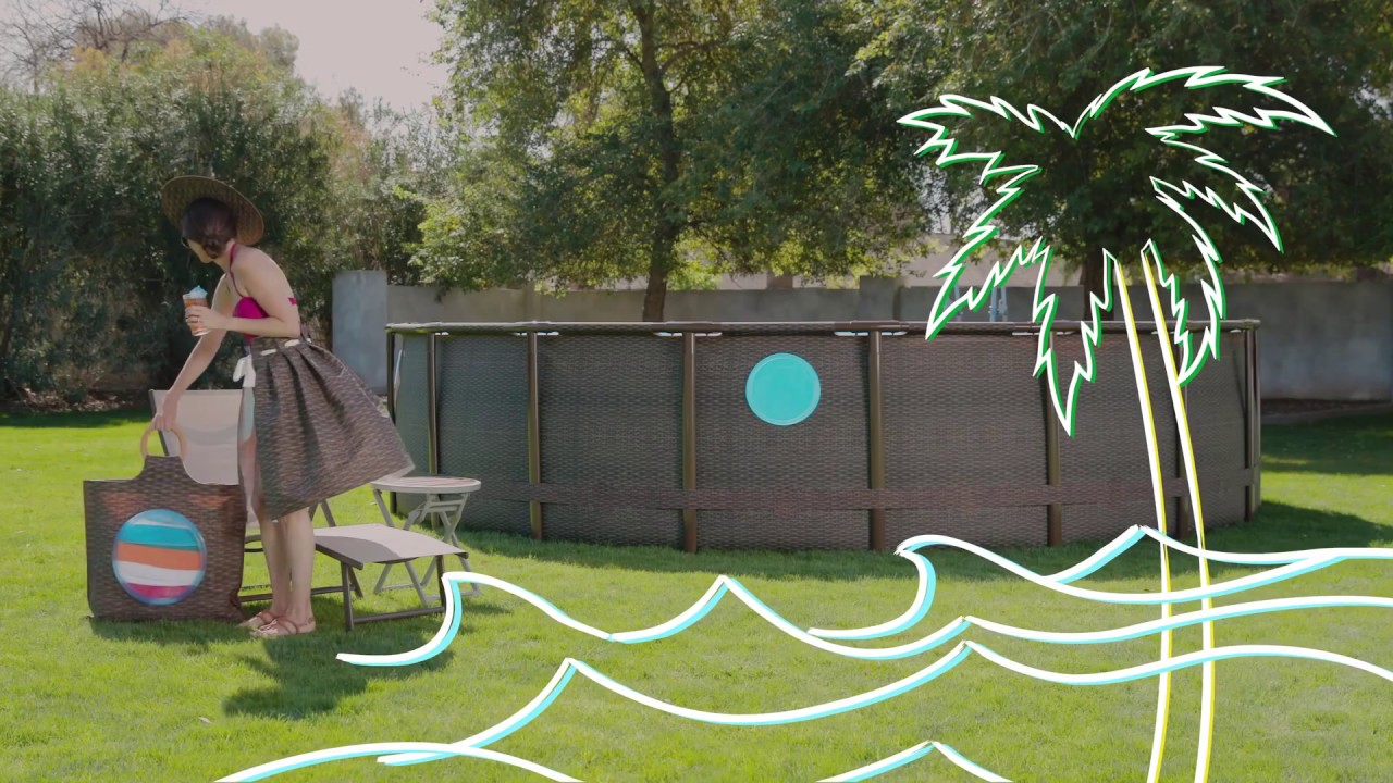 Piscine Bestway Ovale Power Steel Swim Vista 5,49 x 2,74 h1,22m Piscine Bestway Ovale Power Steel Swim Vista 5,49 x 2,74 h1,22m