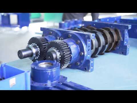 100kg/hr Organic Waste Shredding Machine