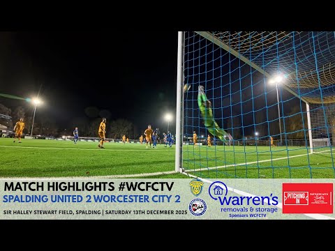 Spalding United 2 Worcester City 2 | Pitching In Southern Premier League Central Division
