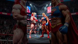 Supergirl’s Flying Knockout Shocks Harley Quinn! | #trending #suoerheroes #spiderman #dc #short