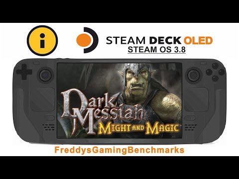 Dark Messiah of Might & Magic on Steam Deck OLED with Steam OS 3.8