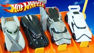STAR WARS HOT WHEELS CARS RACE THE FORCE AWAKENS ELIMINATION TRACK TOY